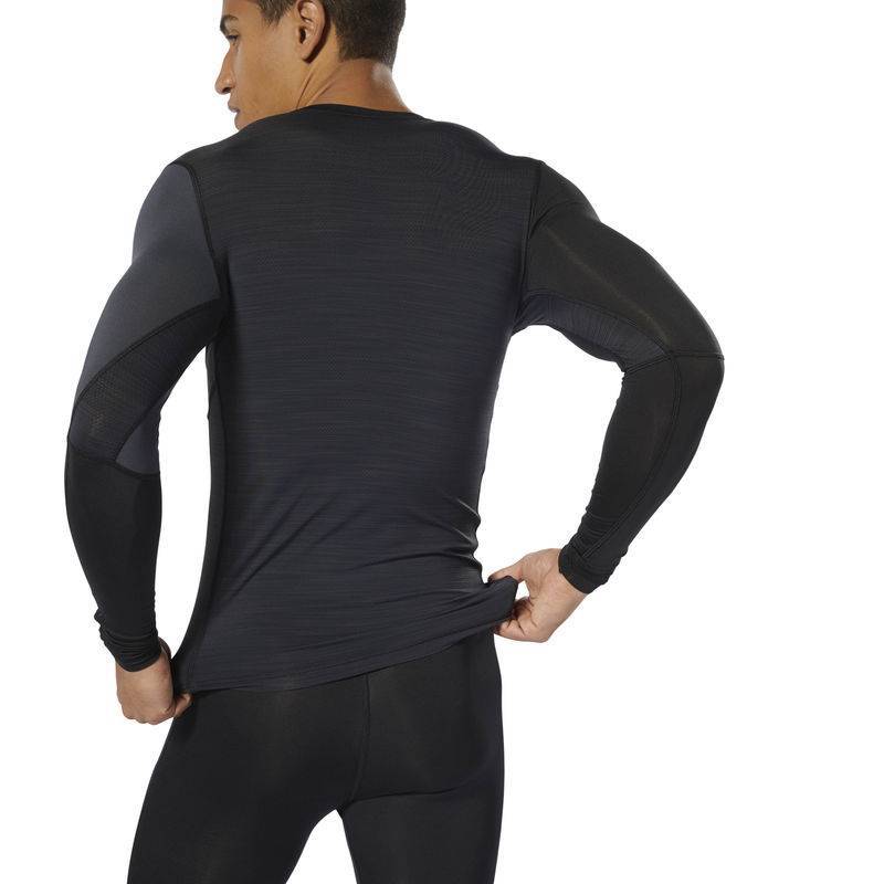 Man compression T-Shirt OST LS Tee - Printed - DP6563