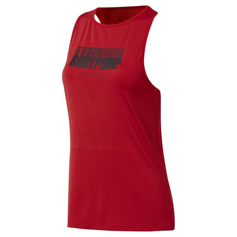Woman top Les Mills Body Pump AC VENT TANK - DW8532