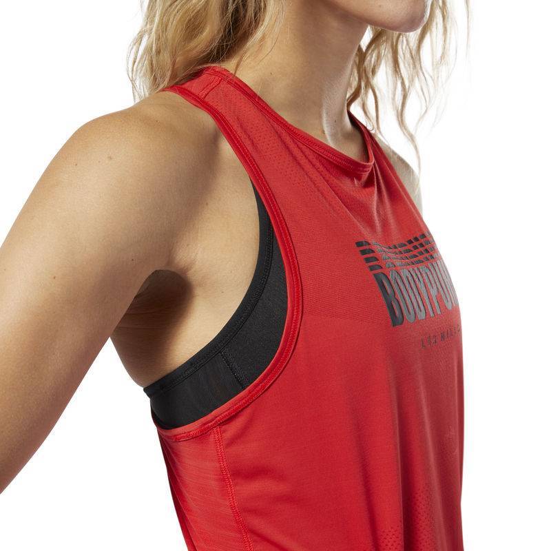 Woman top Les Mills Body Pump AC VENT TANK - DW8532