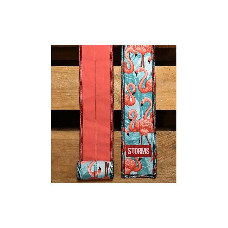 STORMS Wrist Wraps - flamingo