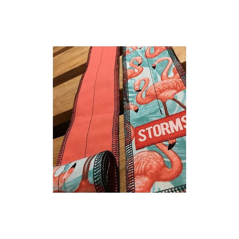 STORMS Wrist Wraps - flamingo