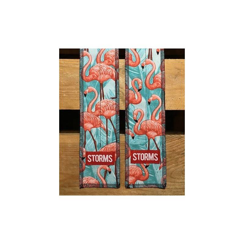 Zpevňovač zápěstí STORMS Wrist Wraps - flamingo