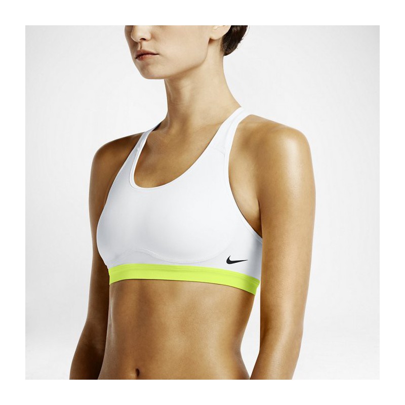 Podprsenka NIKE PRO FIERCE BRA - bílá
