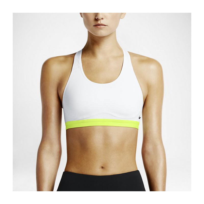 Damen BH Nike Pro FIERCE - weiss