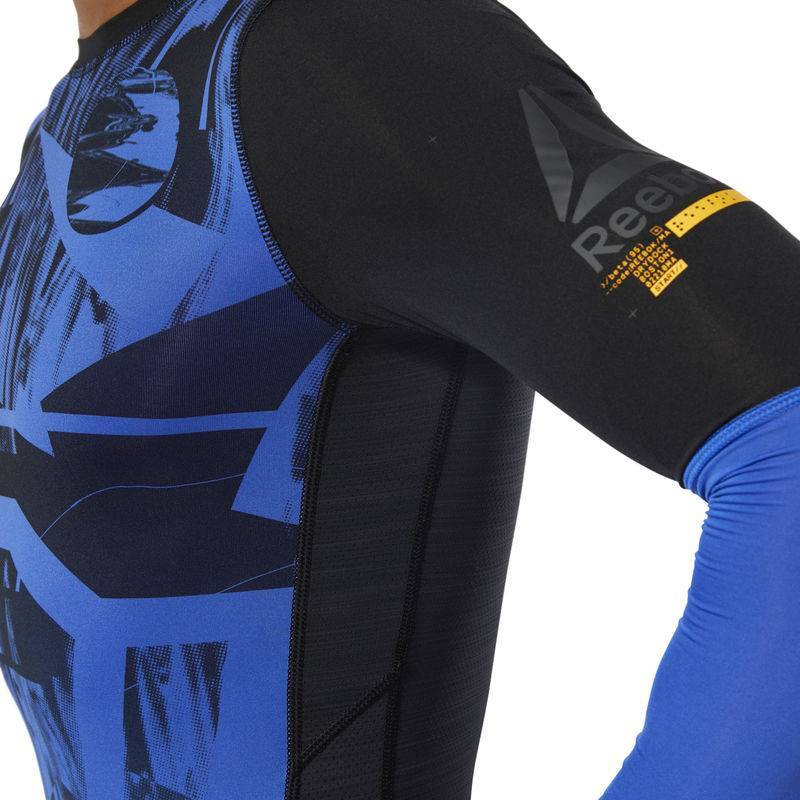 Man compression T-Shirt OST LS Tee - Printed - DU3959