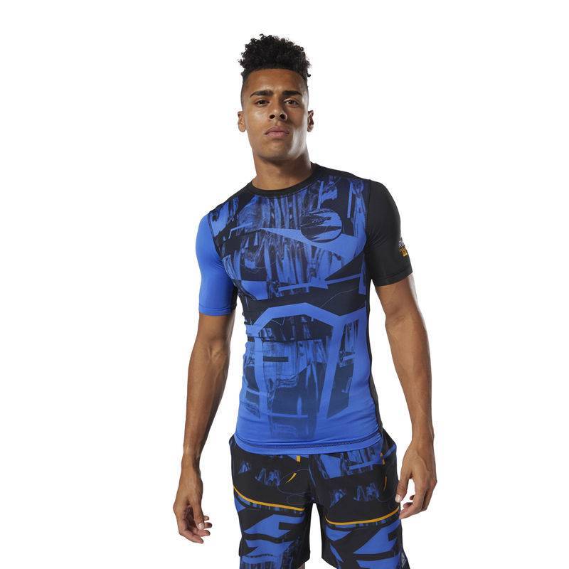 Pánské kompresní tričko OST SS  Tee - Printed - DU3957