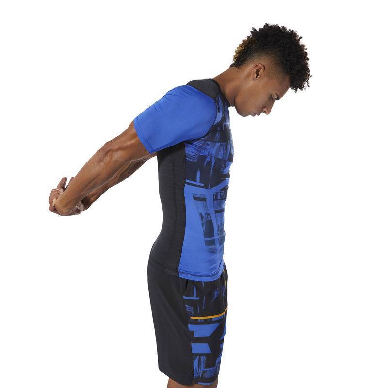 Pánské kompresní tričko OST SS  Tee - Printed - DU3957