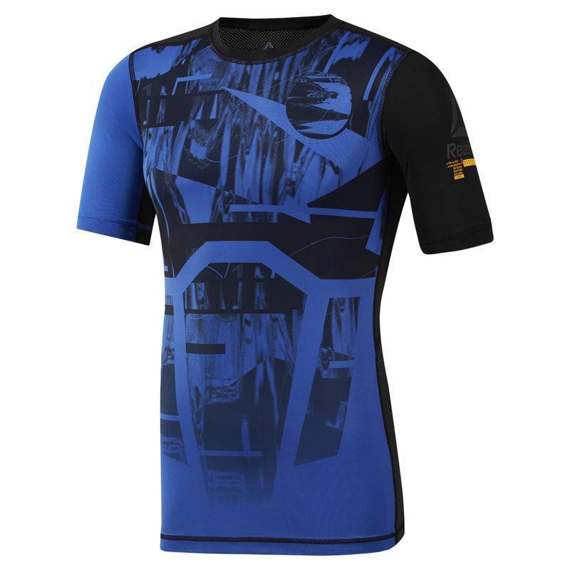 Pánské kompresní tričko OST SS  Tee - Printed - DU3957