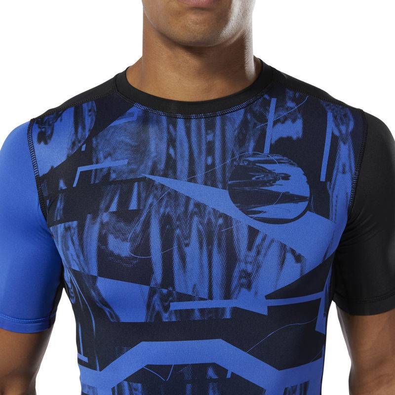Pánské kompresní tričko OST SS  Tee - Printed - DU3957
