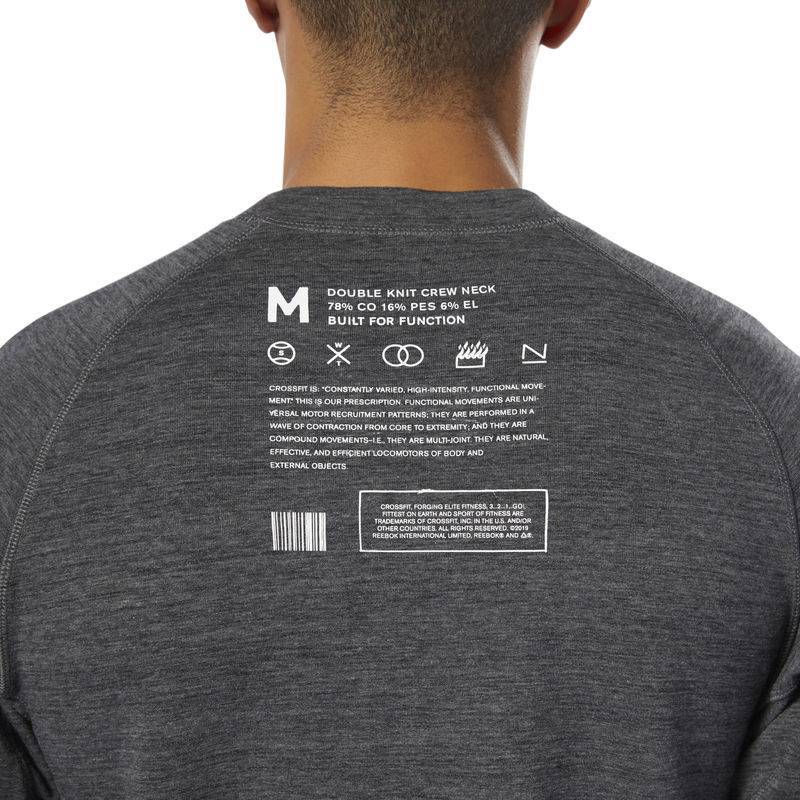 Pánské tričko Reebok CrossFit Crew Sweat - DU5071