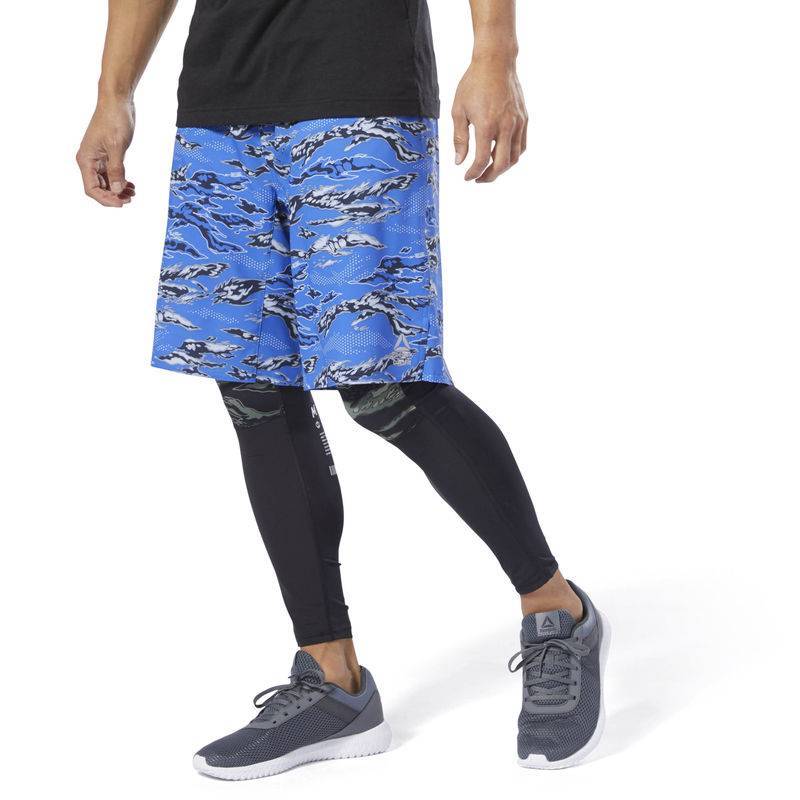 Man Shorts Reebok CrossFit EPIC Cordlock - Camo - DU5066
