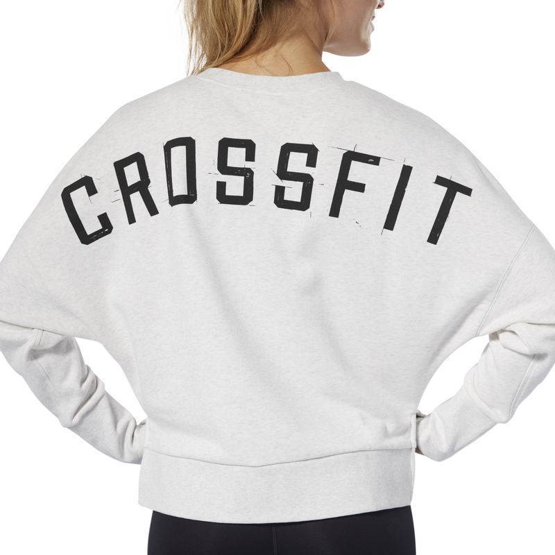 Woman hoodie Reebok CrossFit Terry Crew - DQ0040