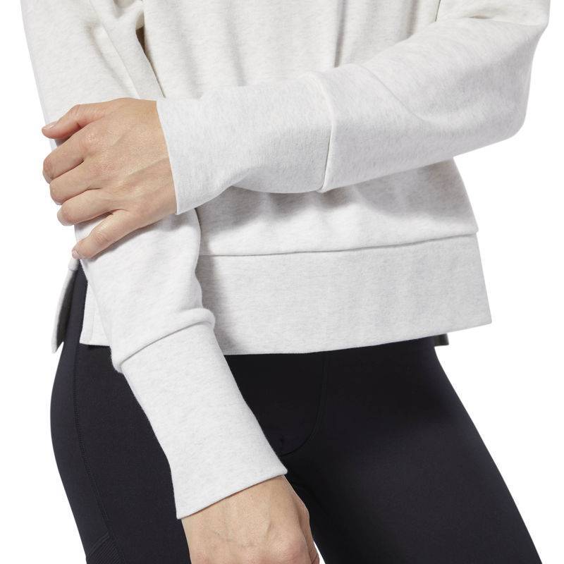 Woman hoodie Reebok CrossFit Terry Crew - DQ0040