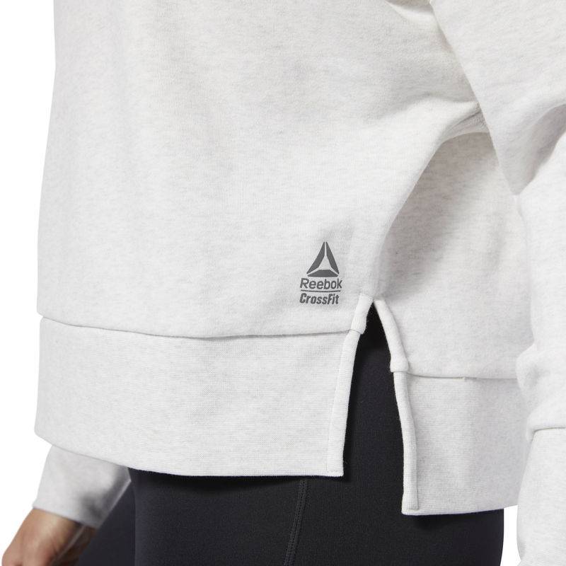 Woman hoodie Reebok CrossFit Terry Crew - DQ0040