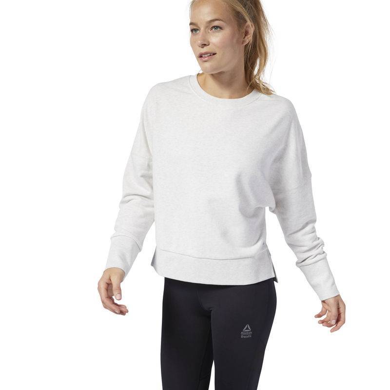 Woman hoodie Reebok CrossFit Terry Crew - DQ0040