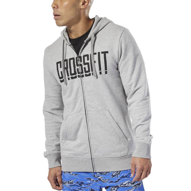 Man hoodie Reebok CrossFit Zip Hoodie - DP6207
