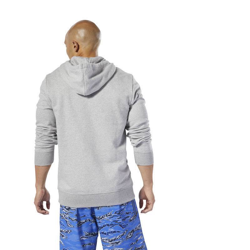 Herren Sweatshirt Reebok CrossFit Zip Hoodie - DP6207