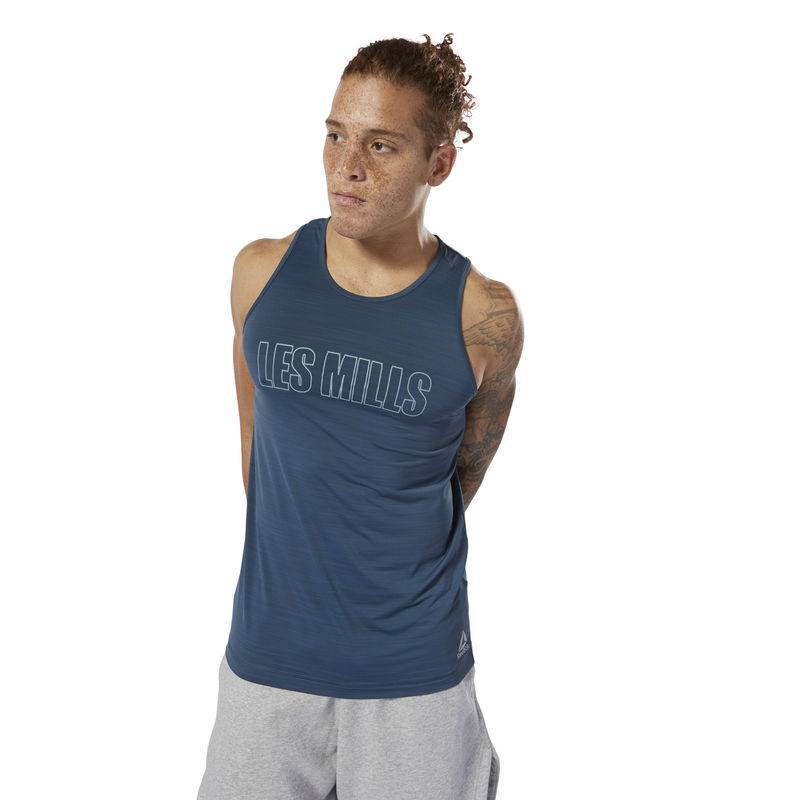 Pánské tílko Les Mills Active Chill TANK - DV2718