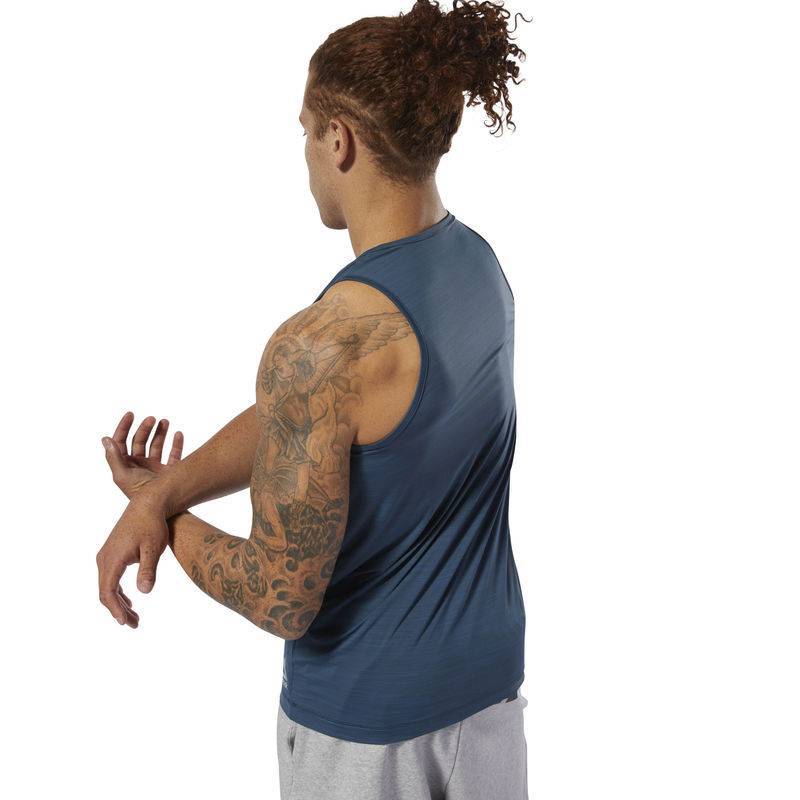 Man Top Les Mills Active Chill TANK - DV2718