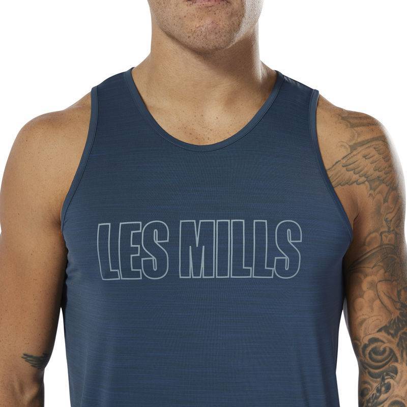 Pánské tílko Les Mills Active Chill TANK - DV2718