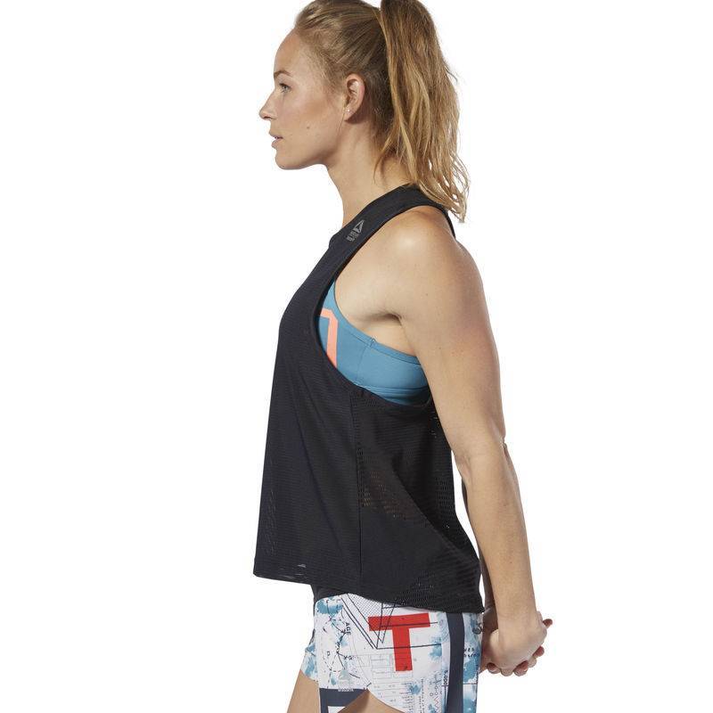 Dámský top Reebok CrossFit Jacquard Tank - DU5105