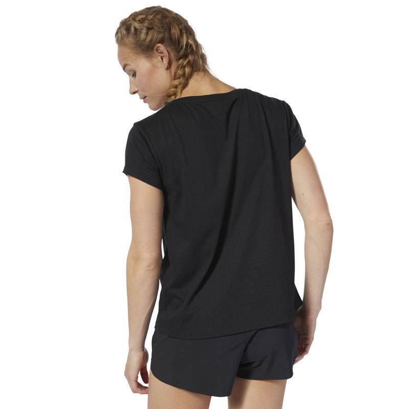 Woman T-Shirt Reebok CrossFit Neon Retro Easy Tee - DP6219