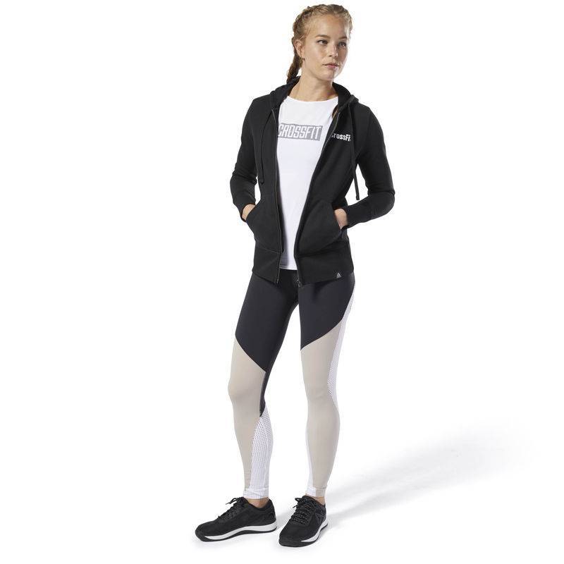 Dámská mikina Reebok CrossFit Zip Hoodie - DP6214