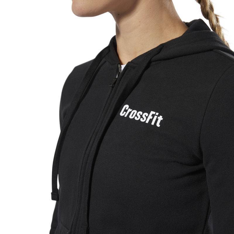 Dámská mikina Reebok CrossFit Zip Hoodie - DP6214