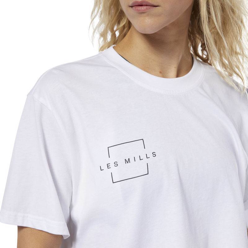 Woman top Les Mills CROP TEE - DV2717