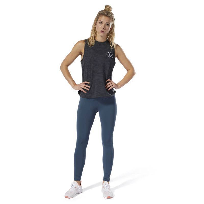 Woman top Les Mills Marble Tank - DV2714