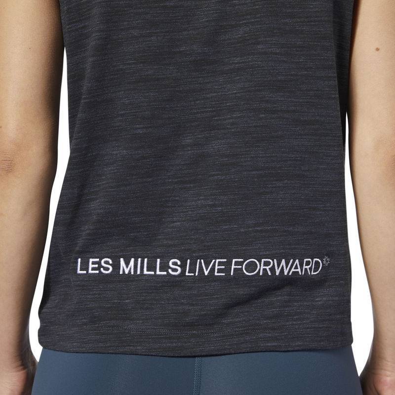 Woman top Les Mills Marble Tank - DV2714