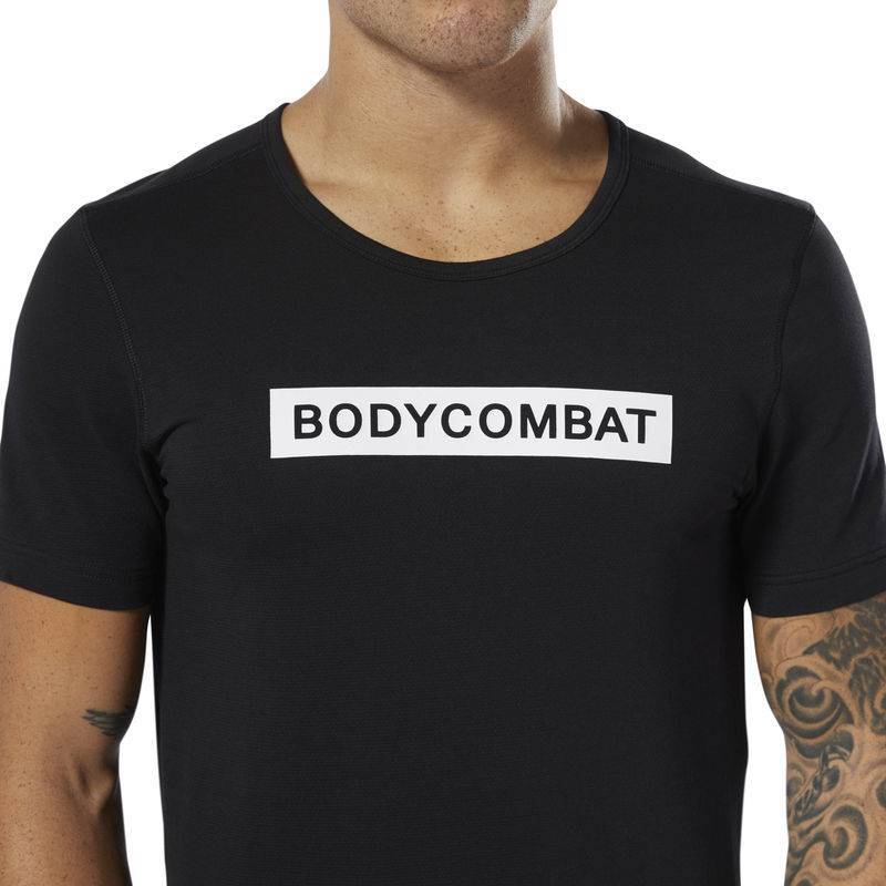 Man T-Shirt Les Mills Body Combat PERF CO TEE - DV2687
