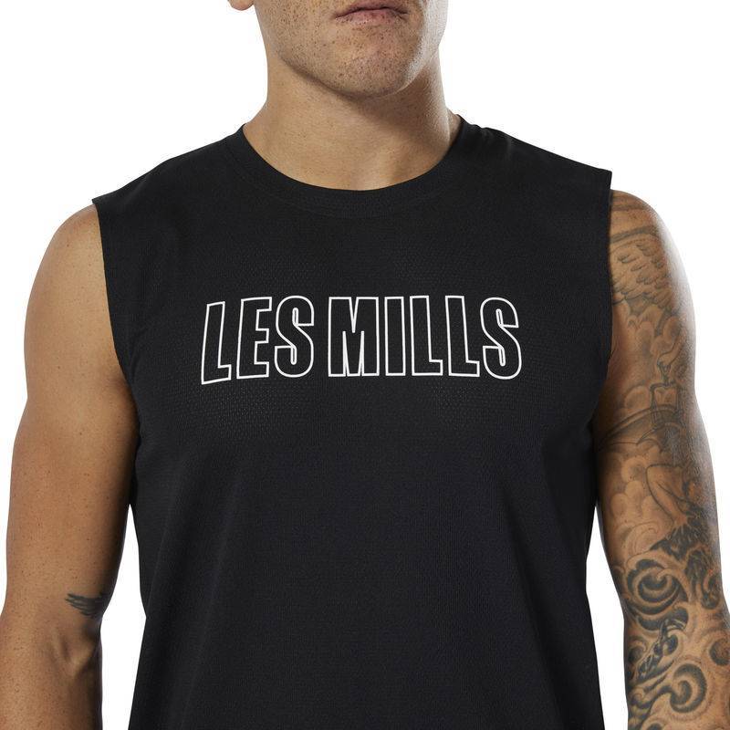 Pánské tričko Les Mills Sleeveless Tee - DV2699