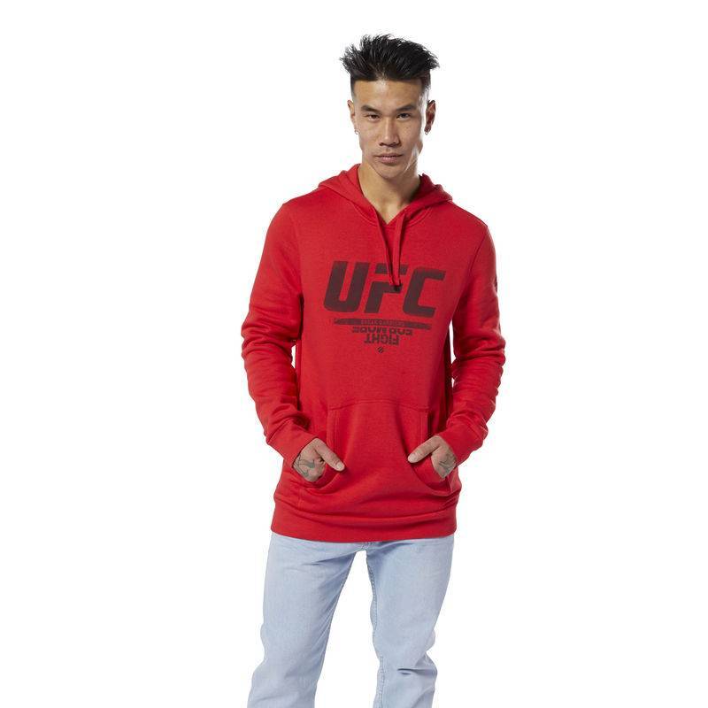 Man hoodie UFC FG PULLOVER HOODIE - DU4578