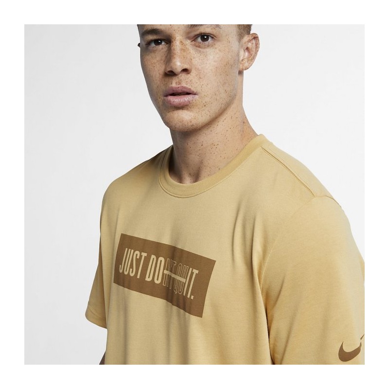 Pánské tričko Nike Just Dont Quit - zelené