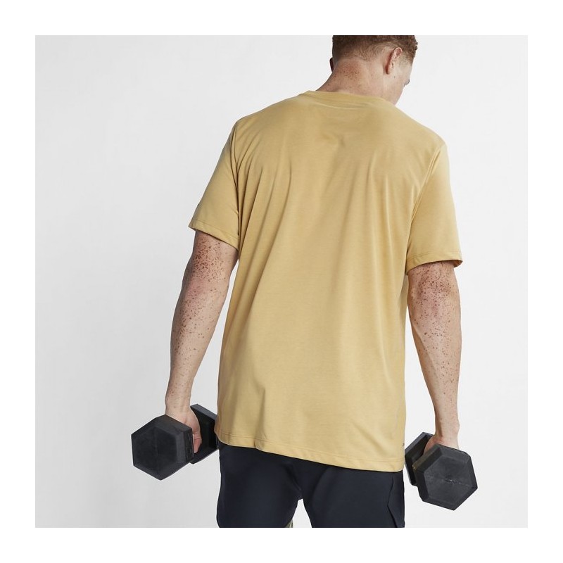 Man T-Shirt Nike DB bar - green