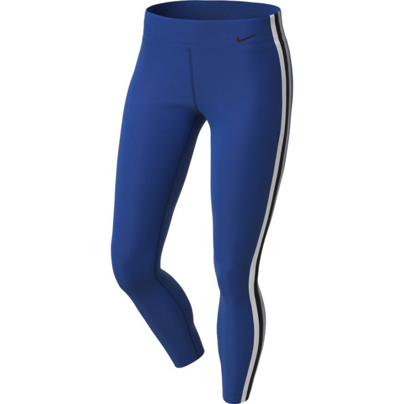 Dámské tréninkové legíny Nike Power 7/8 Elastic - modré