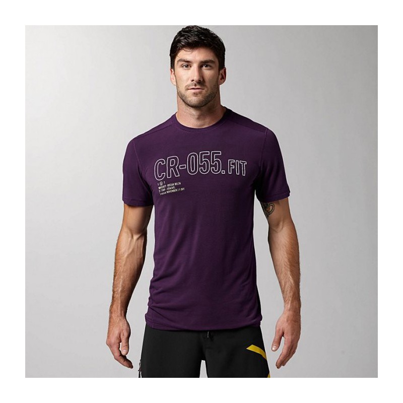 Pánské tričko Reebok CrossFit BURNOUT SS T Z9039
