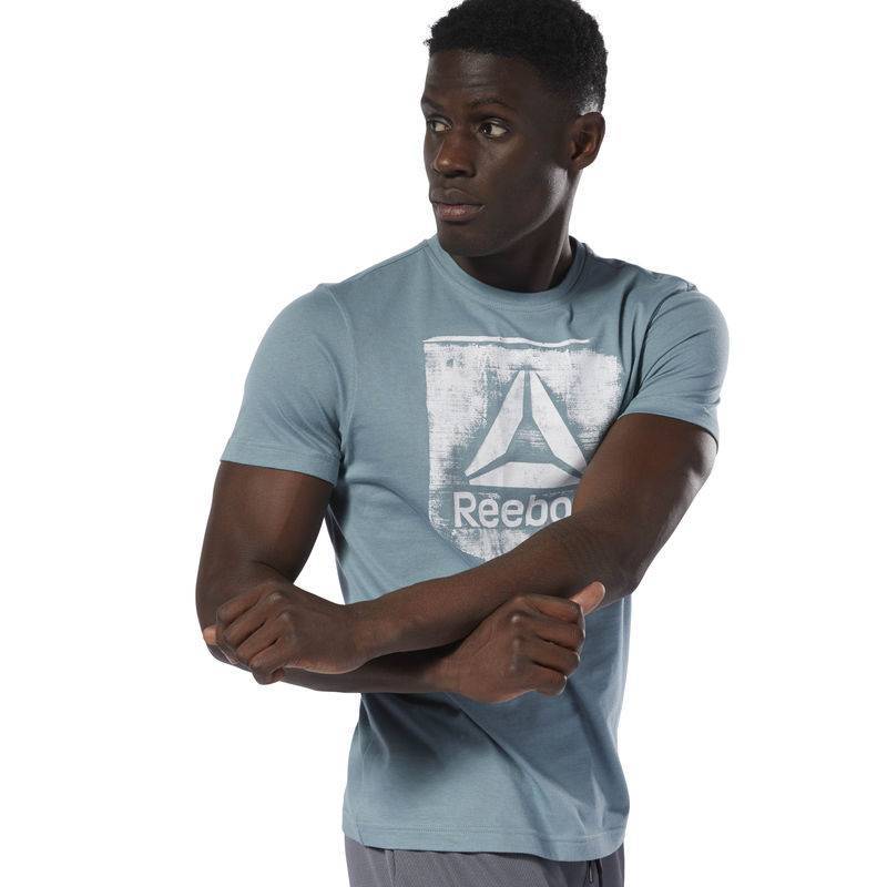 Man T-Shirt GS Stamped Logo Crew - DU4680