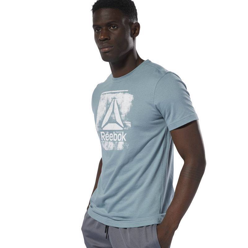 Man T-Shirt GS Stamped Logo Crew - DU4680