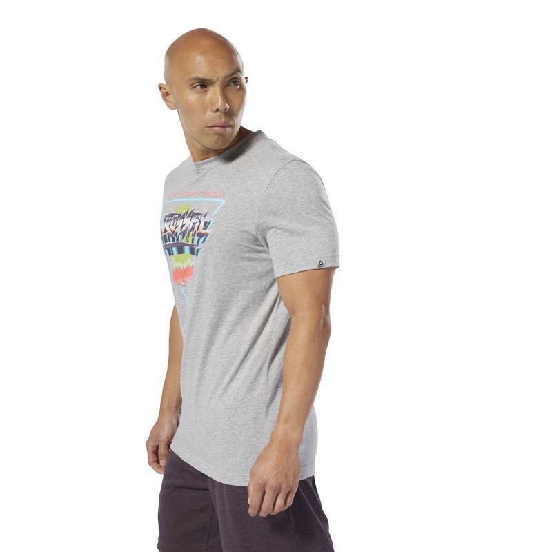 Pánské tričko Reebok CrossFit Neon Retro Tee - DT2819