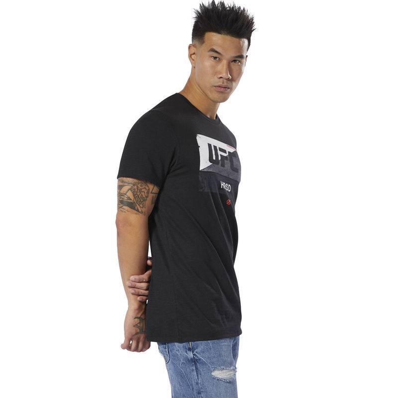 Pánské tričko UFC FG FIGHT WEEK TEE - DQ2010