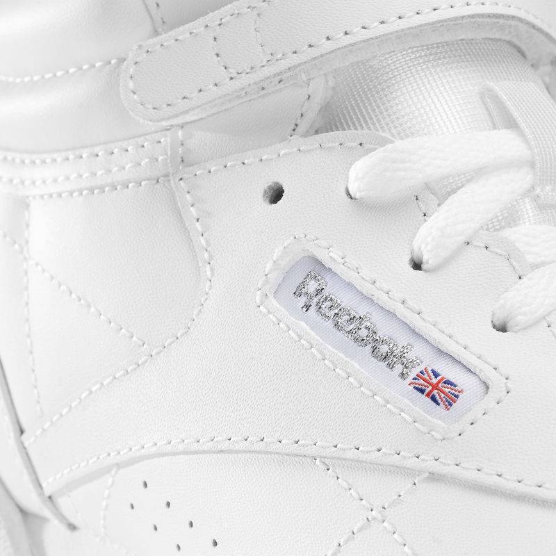 Child racing white Shoes to aerobik Reebok Freestyle HI f/s Classic - CN2553