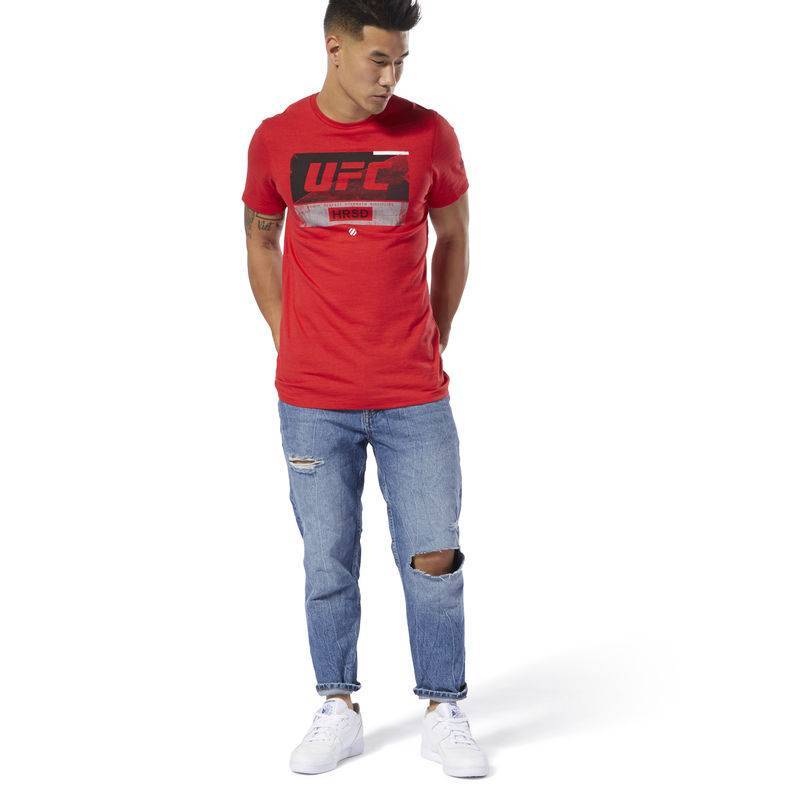 Herren T-Shirt UFC FG FIGHT WEEK TEE - DU4573