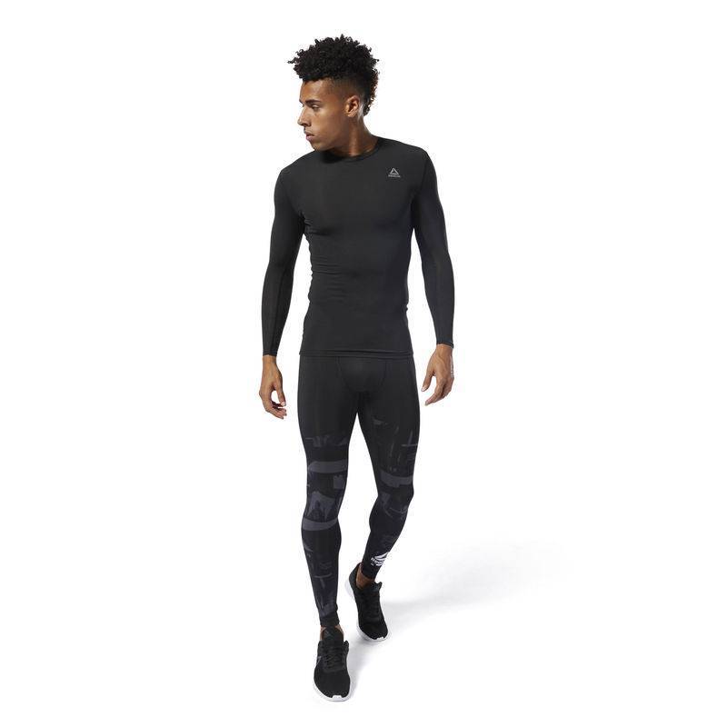 Man compression Tight OST Tight - AOP - DP6557
