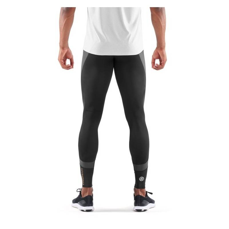Pánské kompresní kalhoty SKINS K-PROPRIUM Long Tights Black/Charcoal