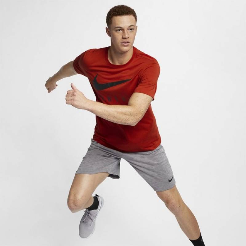 Herren T-Shirt Nike Athlete - rot 