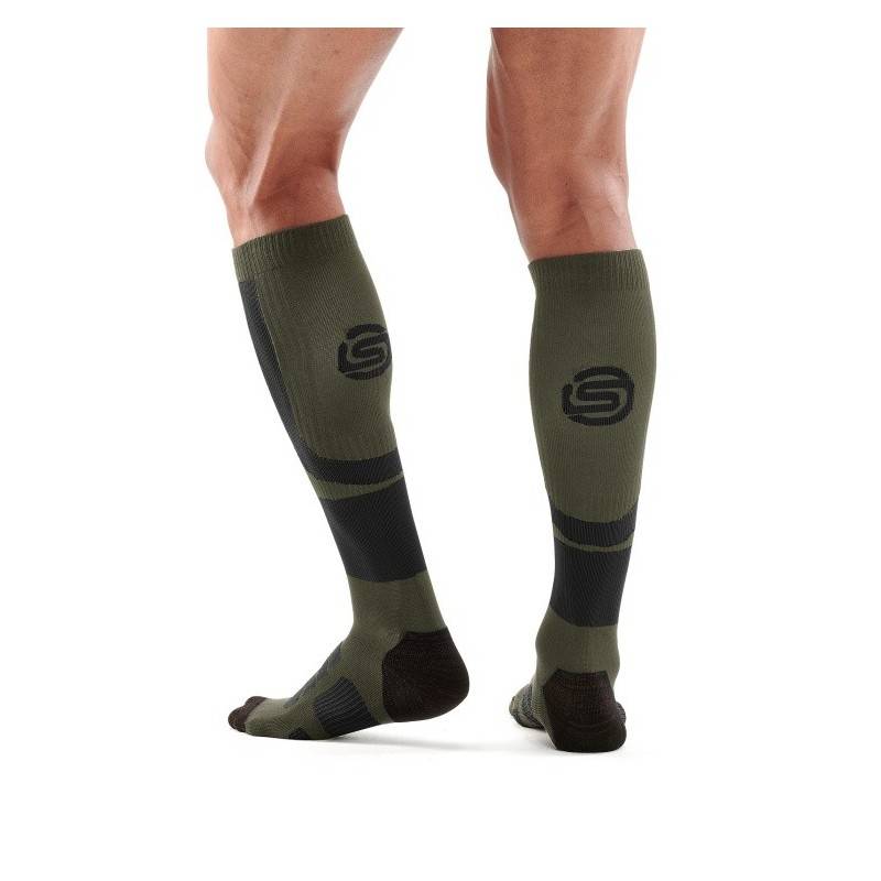 Man compression knee socks Skins Essentials Comp Socks Active Midw Black/Utility