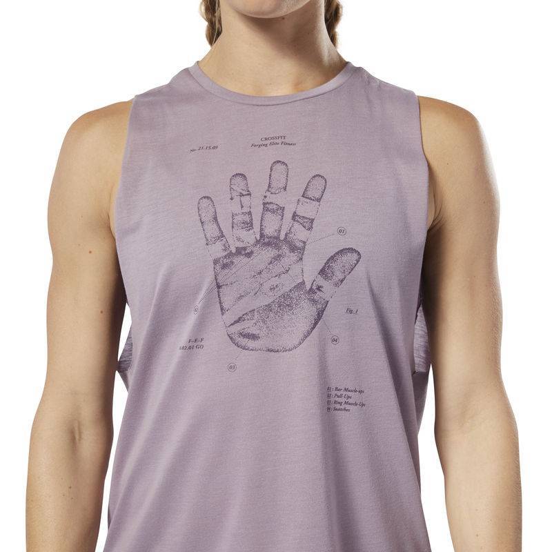Dámský top Reebok CrossFit Science Hand Muscle - DU4598