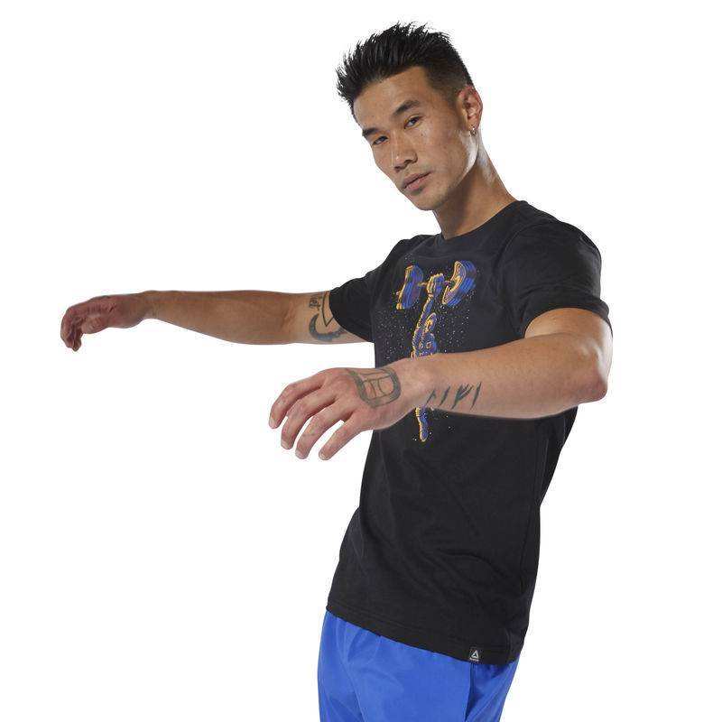 Man T-Shirt GS Gravity Sucks Crew - DU4685